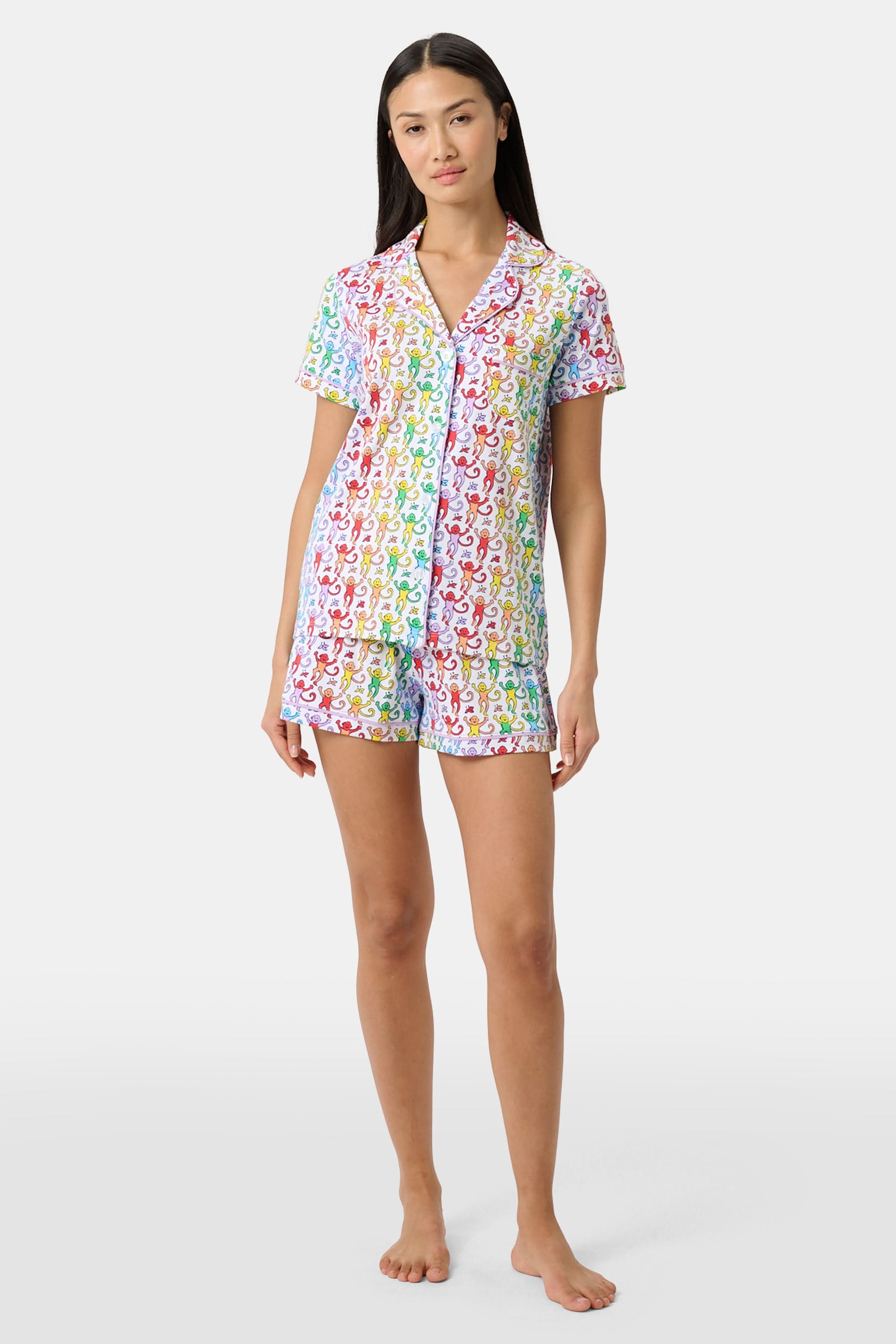 Disco Monkey Polo Pajamas