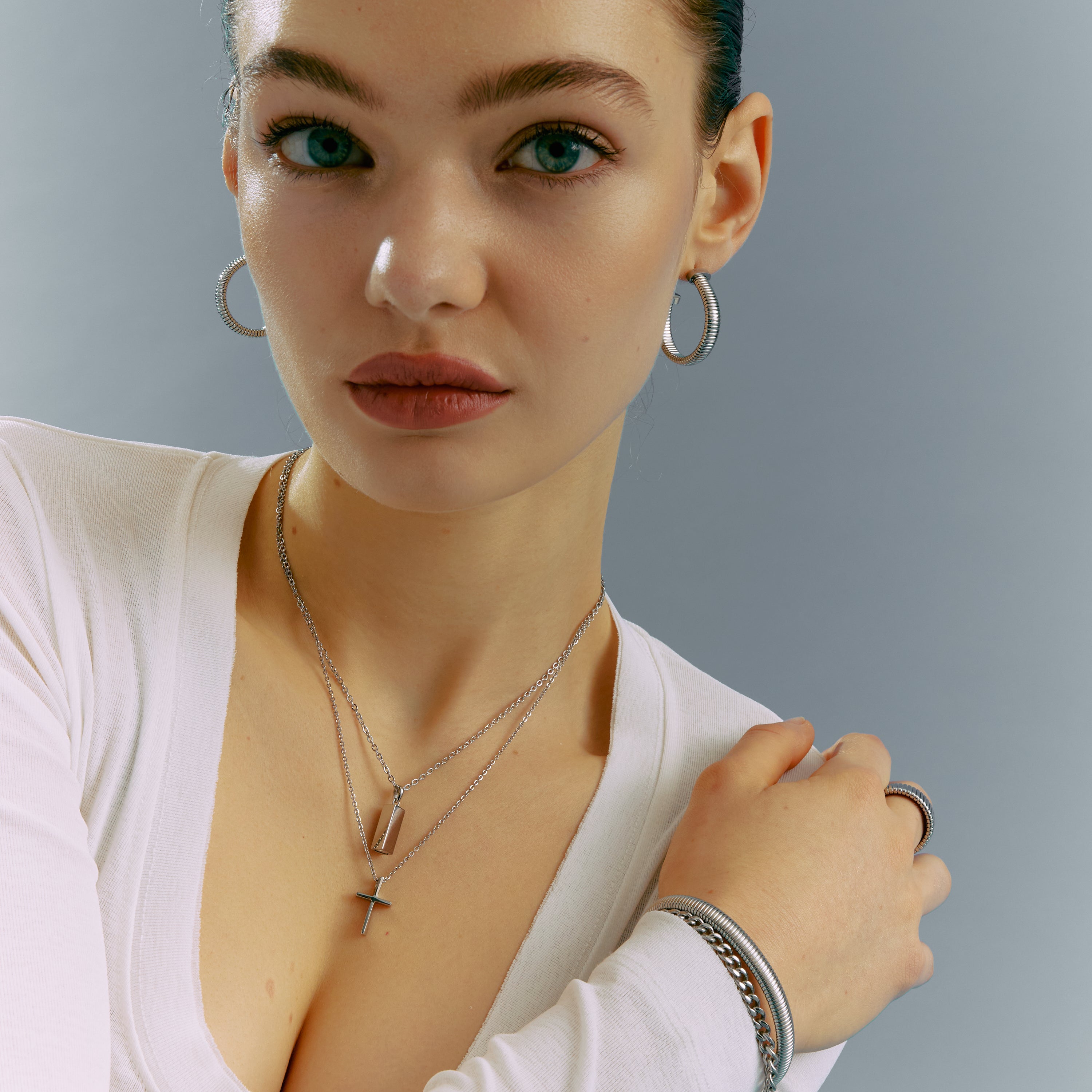 Artful Cross Pendant