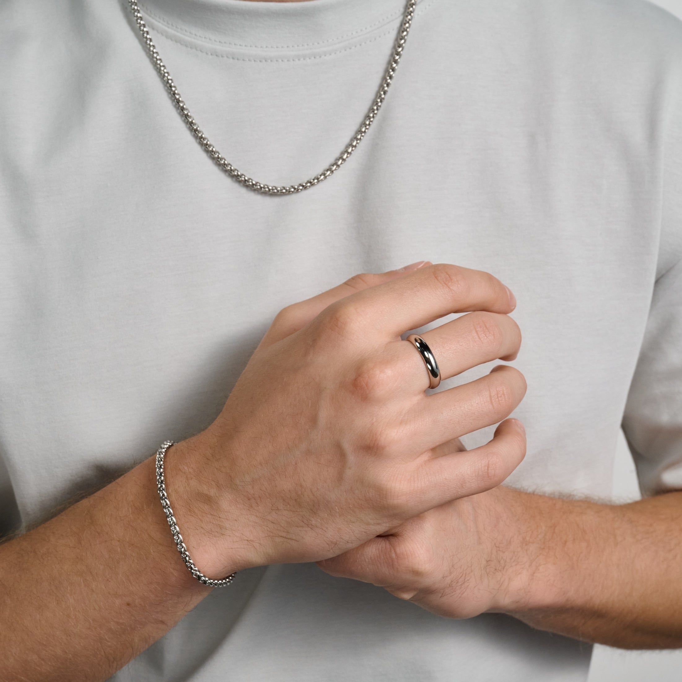 4mm Wheat Chain Bracelet