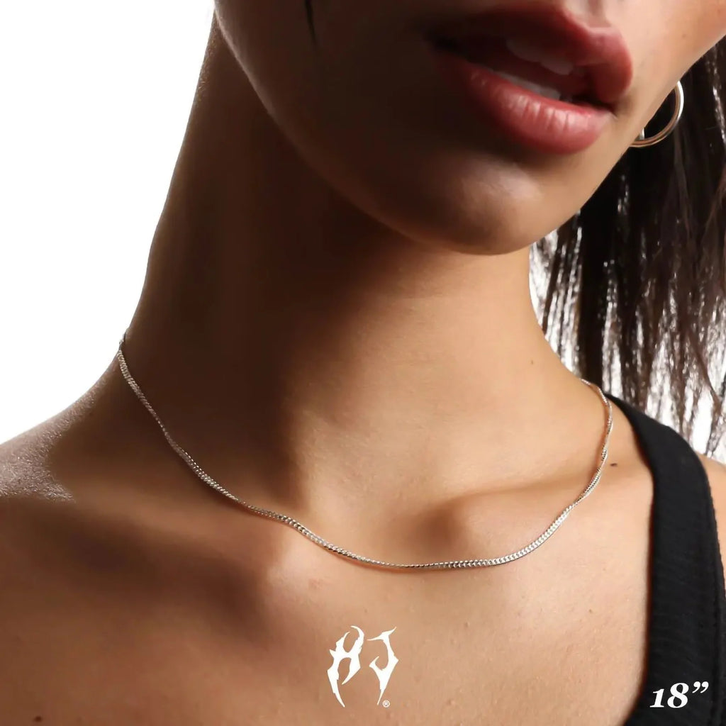 STERLING SILVER CURB CHAIN