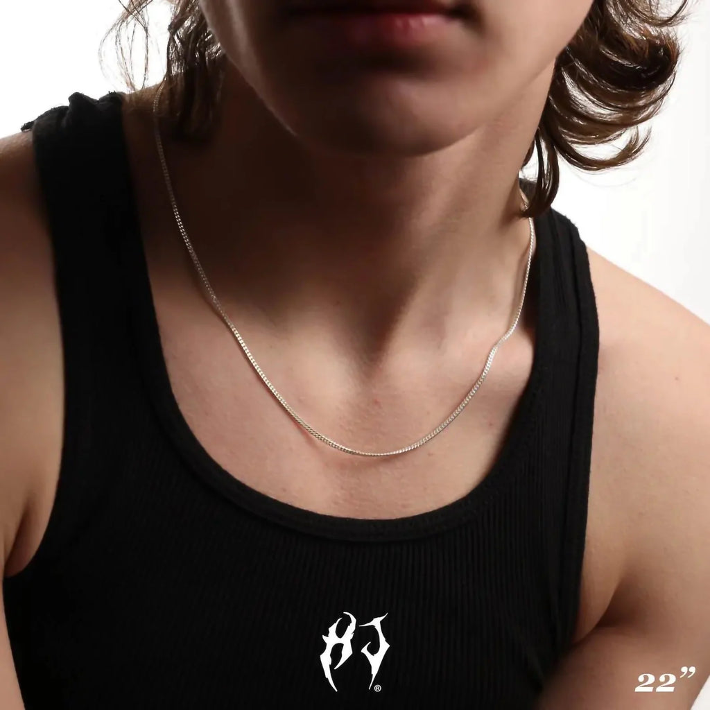 STERLING SILVER CURB CHAIN