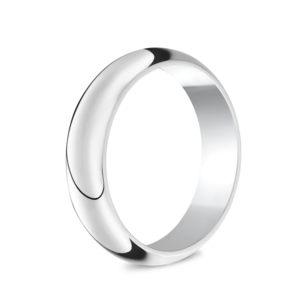 6mm Dome Wedding Band