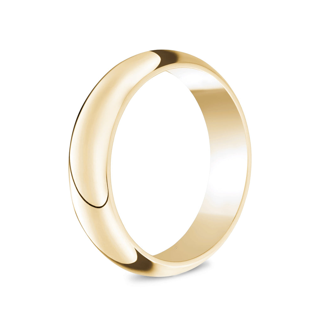 6mm Dome Wedding Band