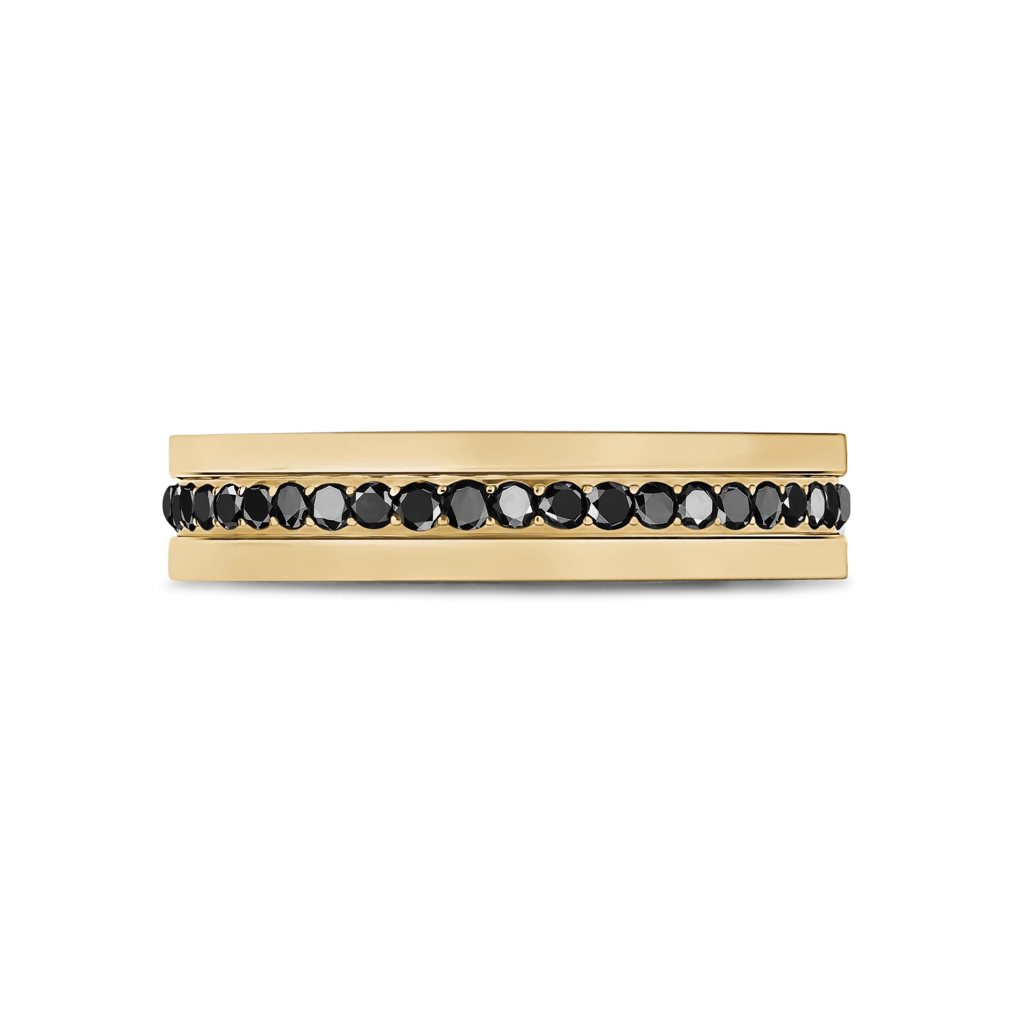 Modern Noir Gemstone Band