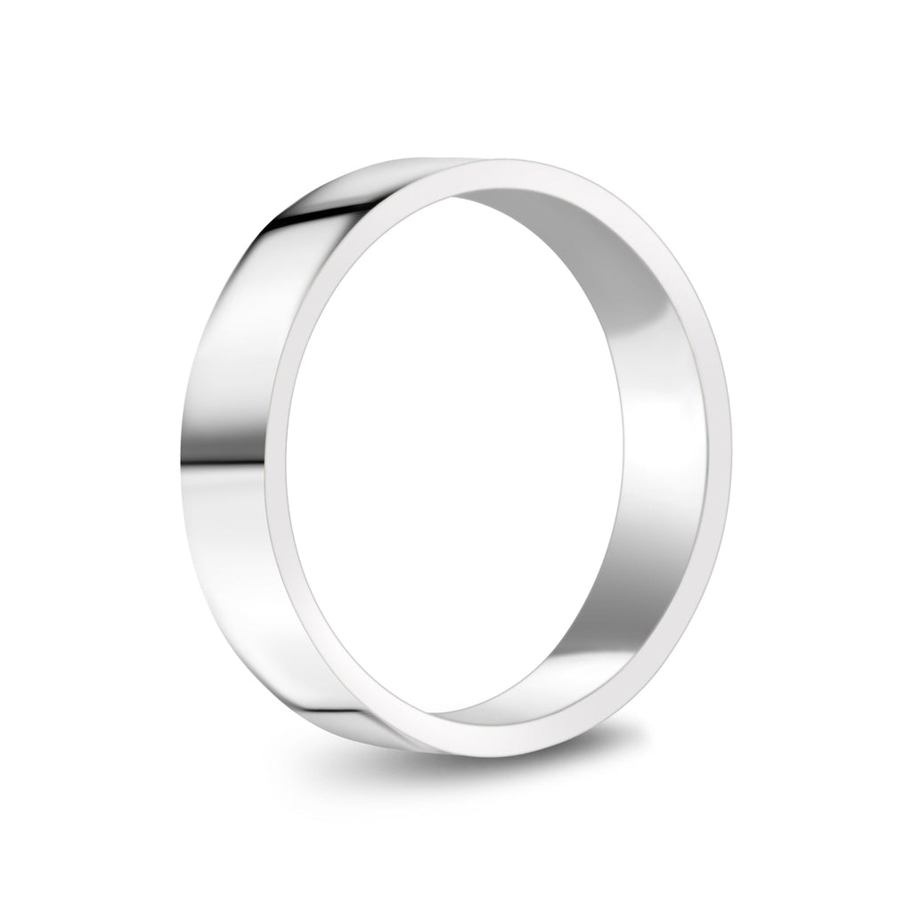 5mm Flat Wedding Band
