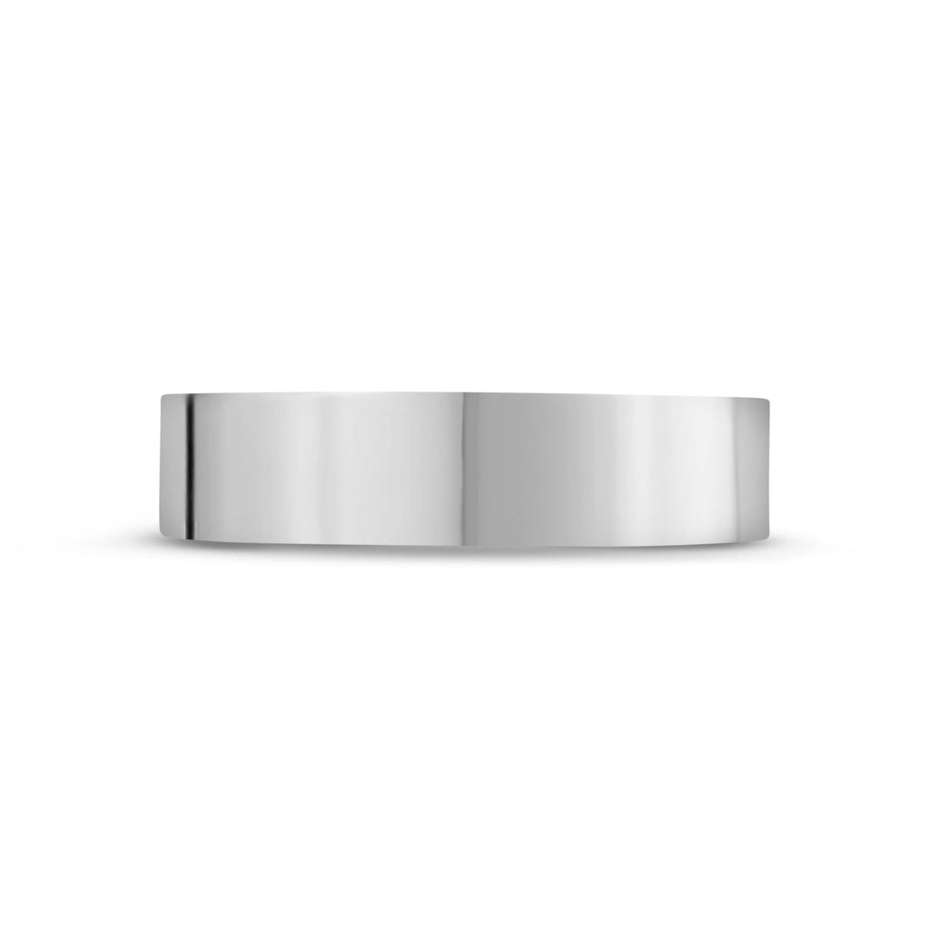 5mm Flat Wedding Band