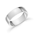6mm Flat Wedding Band