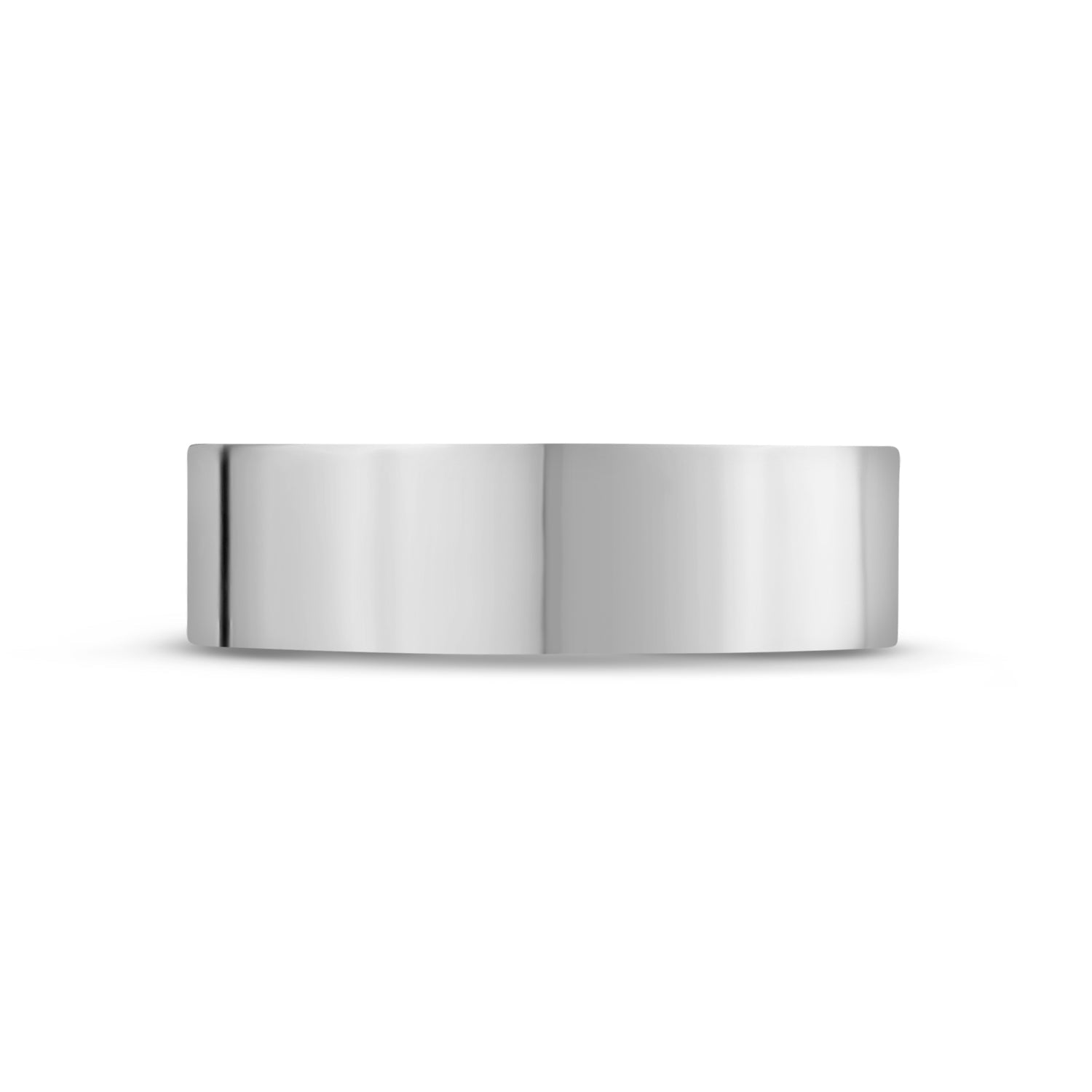 6mm Flat Wedding Band