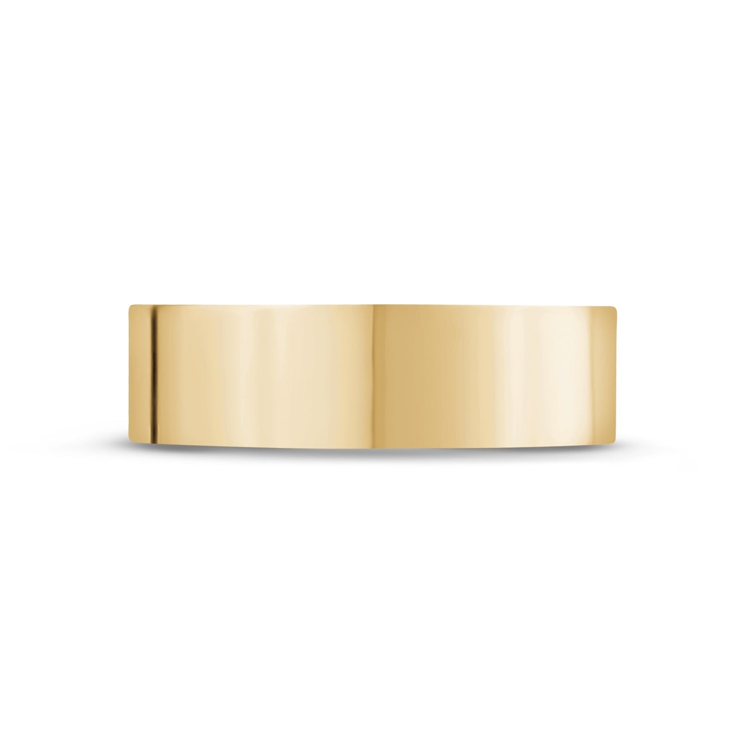 6mm Flat Wedding Band
