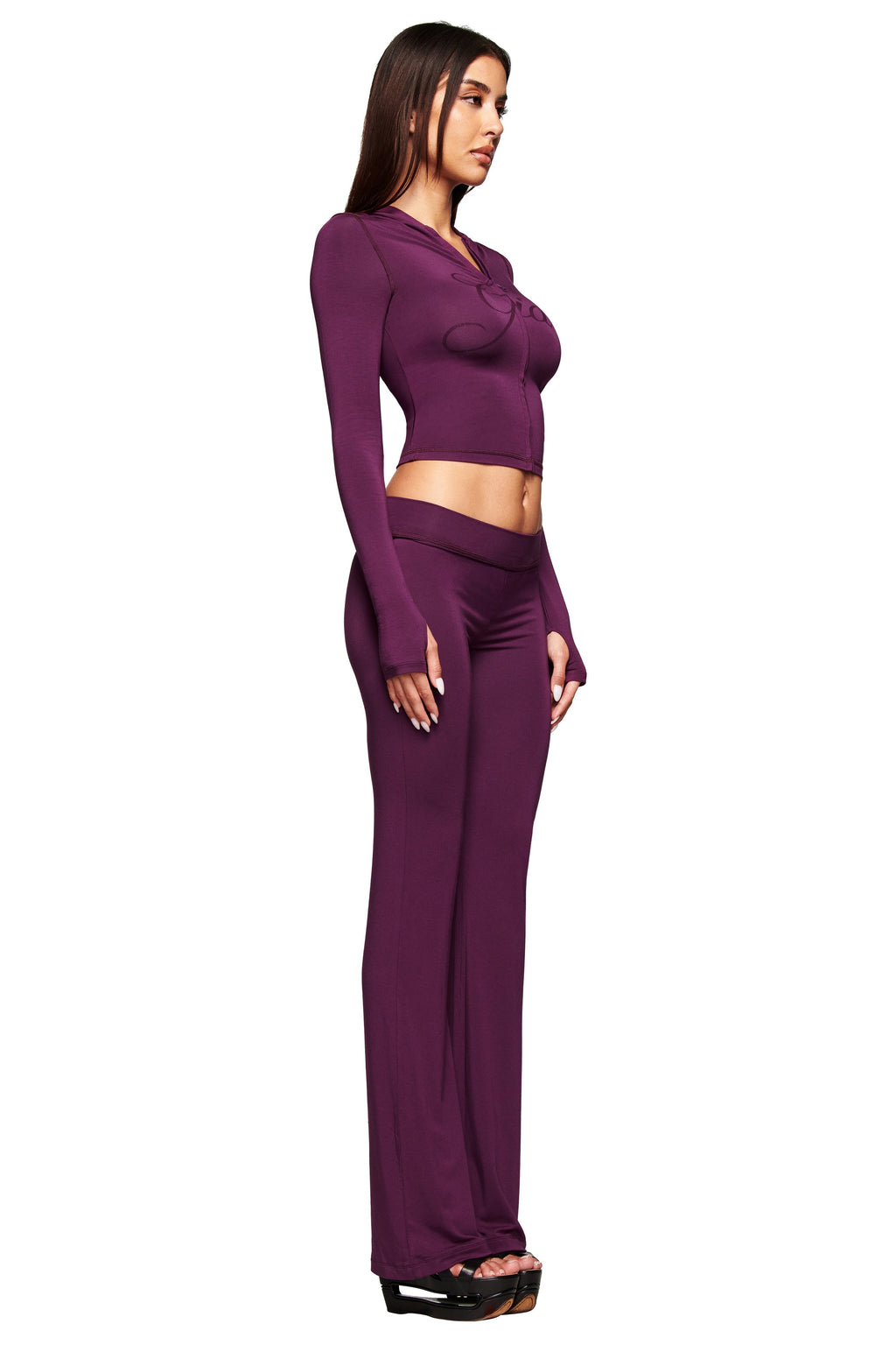 BLARE TRACKPANT - PLUM