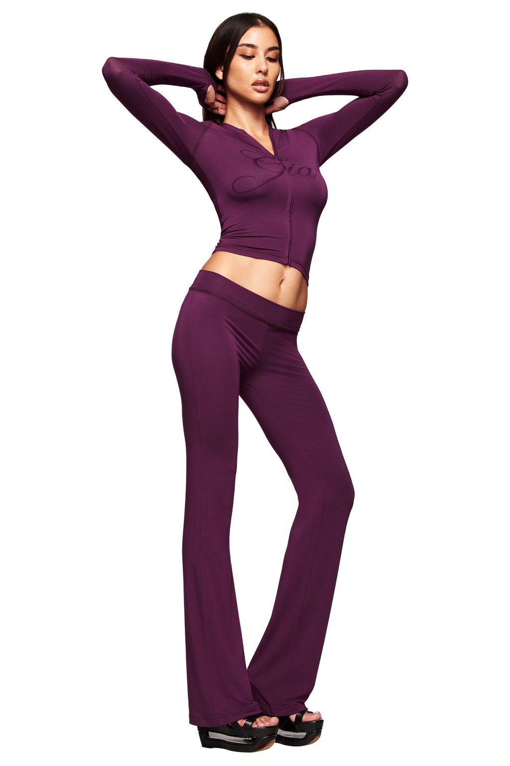 BLARE TRACKPANT - PLUM