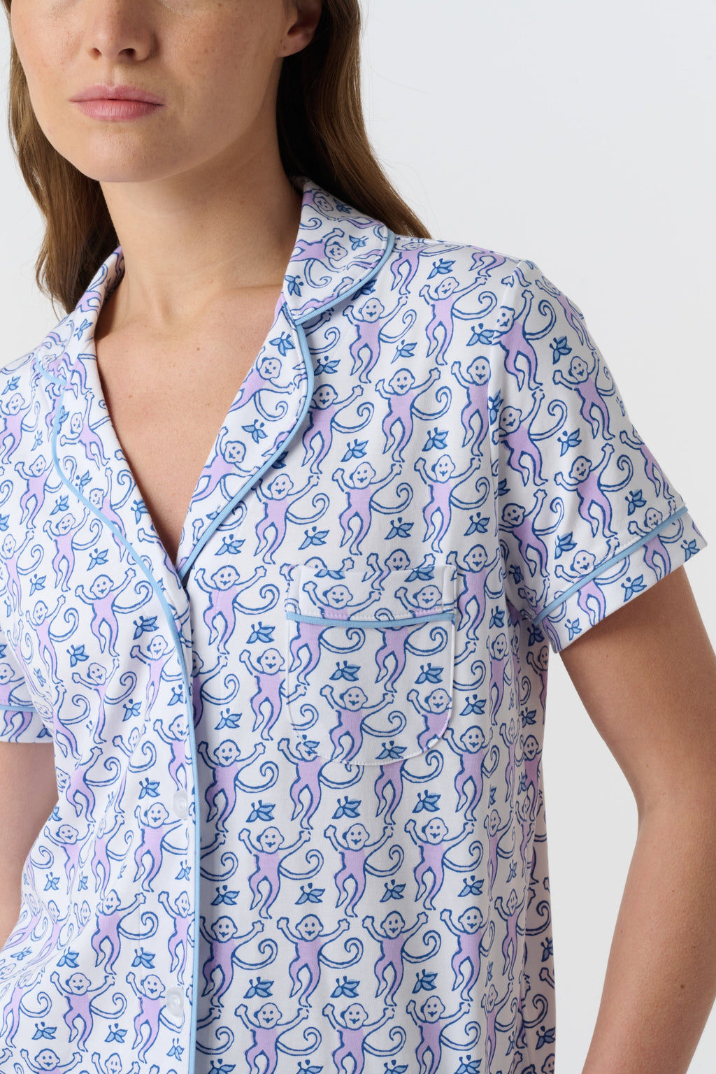 Monkey Polo Pajamas