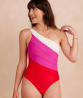 The Long Torso Sidestroke - Lava & Hibiscus & White Sand