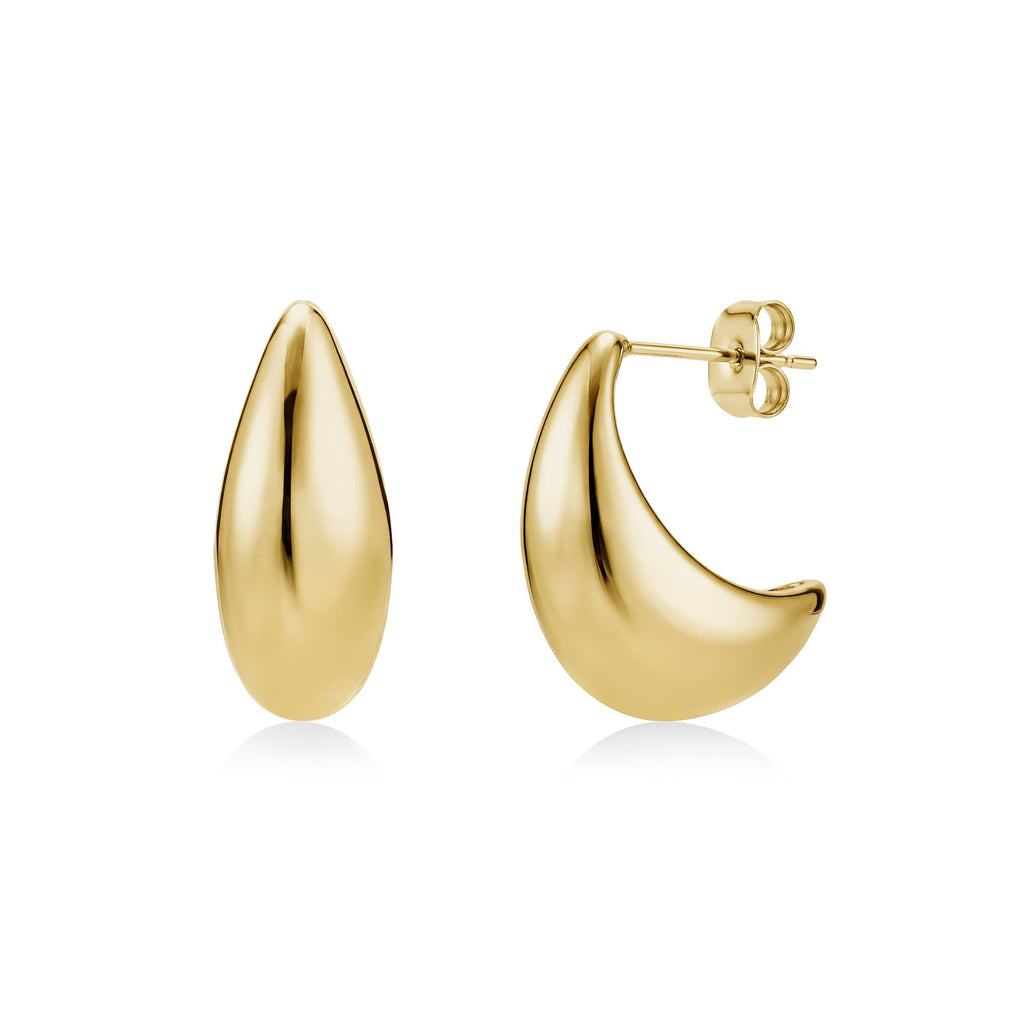 Sculpted Teardrop Earrings