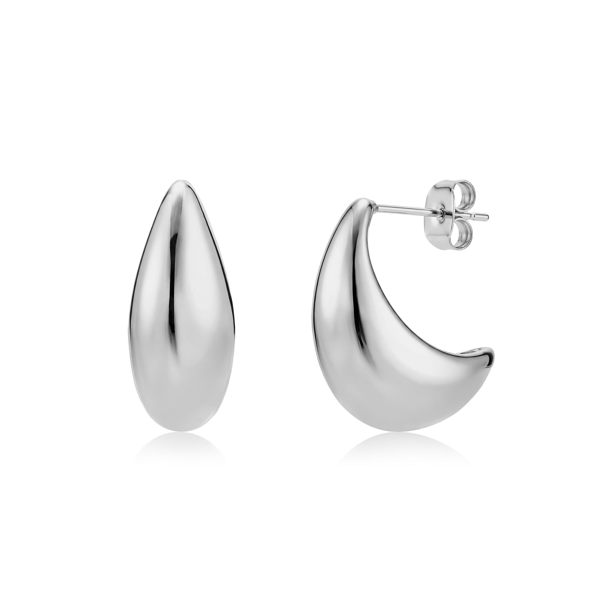 Sculpted Teardrop Earrings