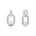 Pearl Link Signature Earrings