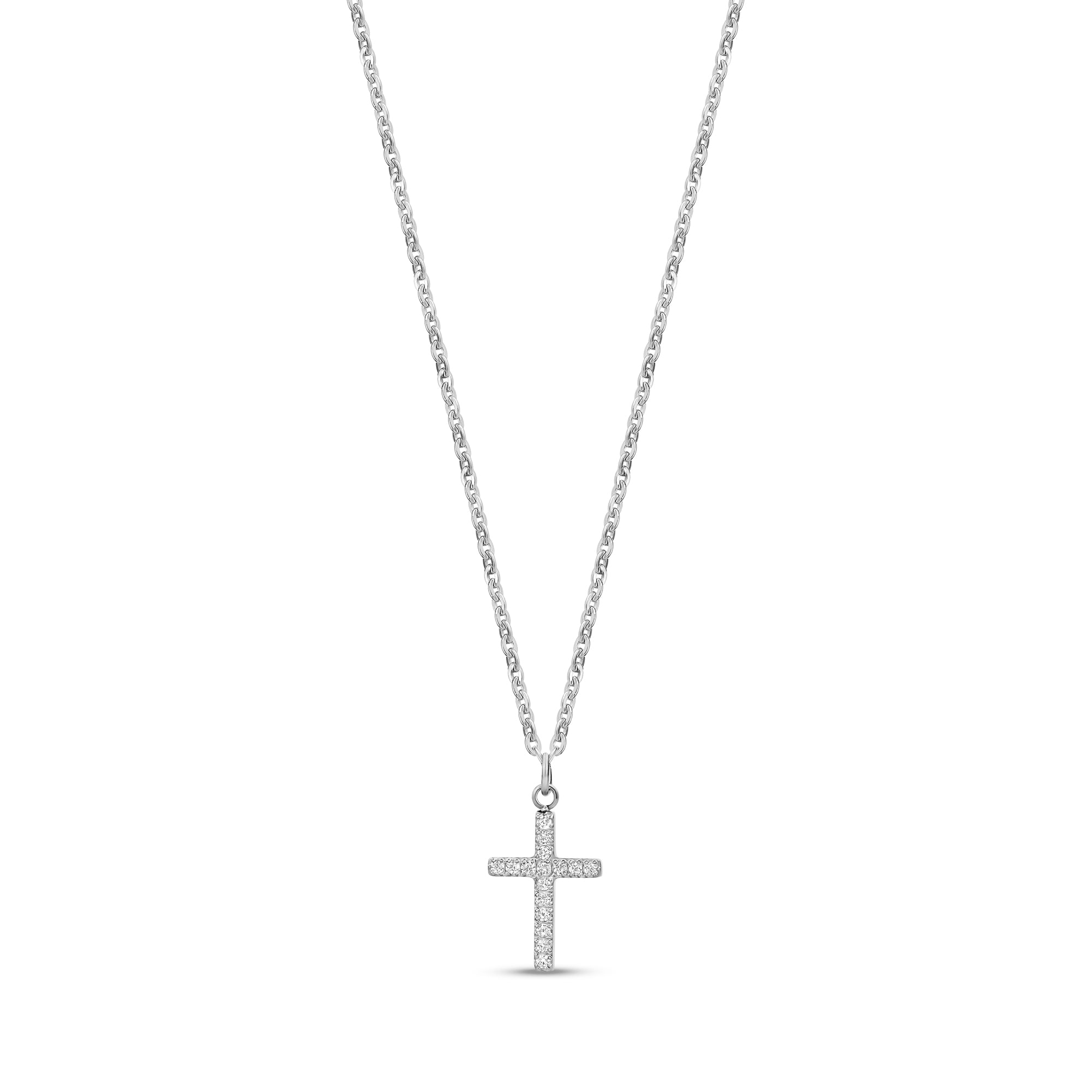 Pavé Cross Pendant