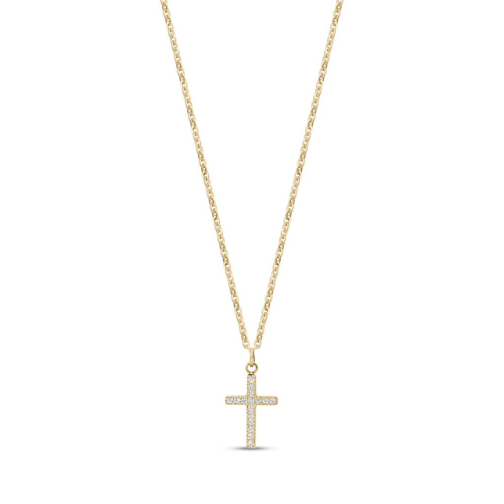 Pavé Cross Pendant