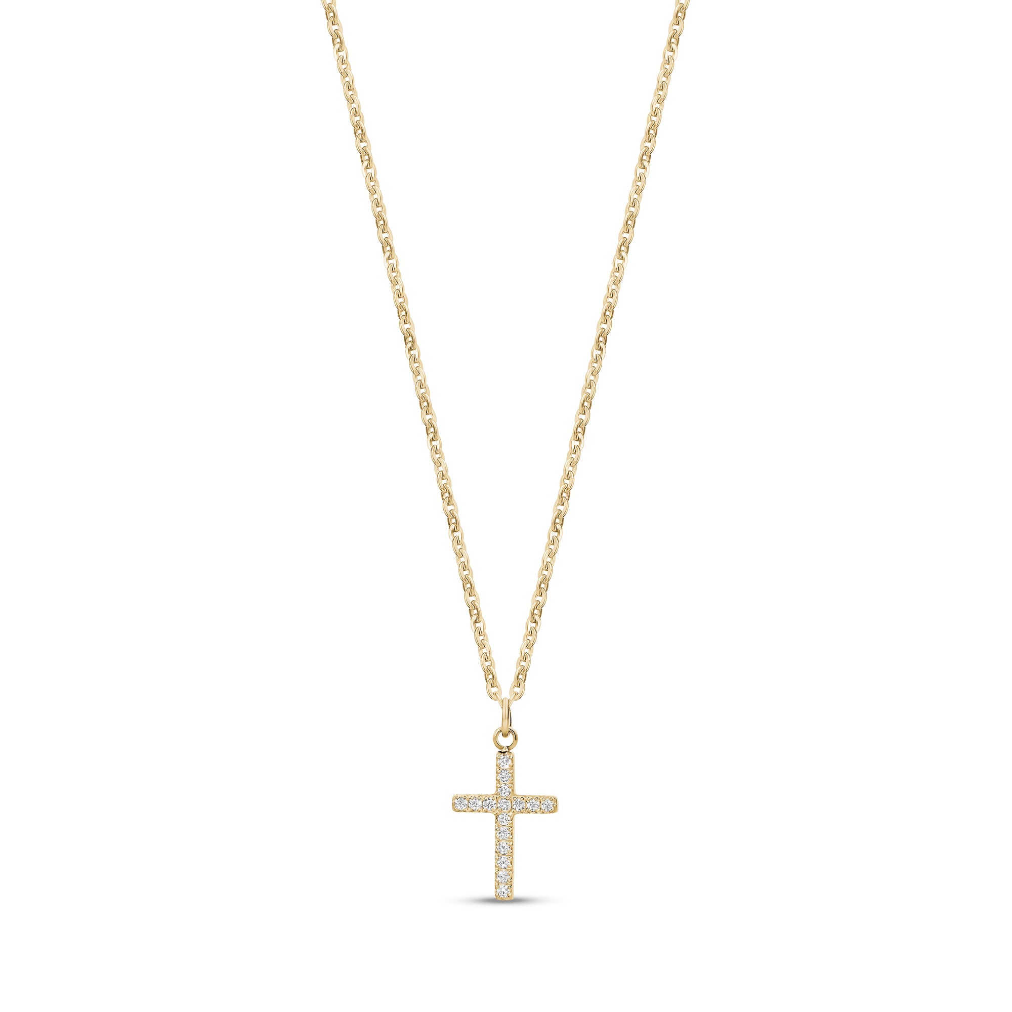 Pavé Cross Pendant