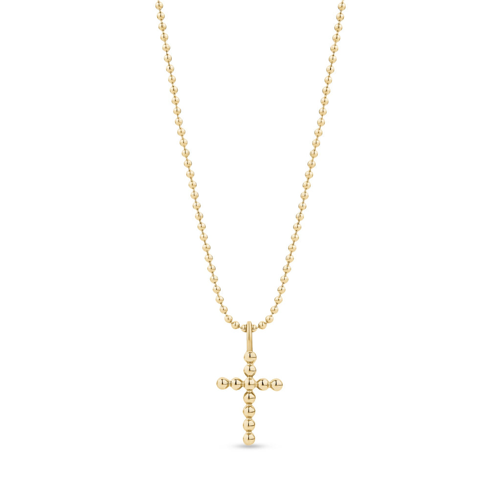 Beaded Cross Pendant