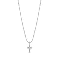 Mini Beaded Cross Pendant