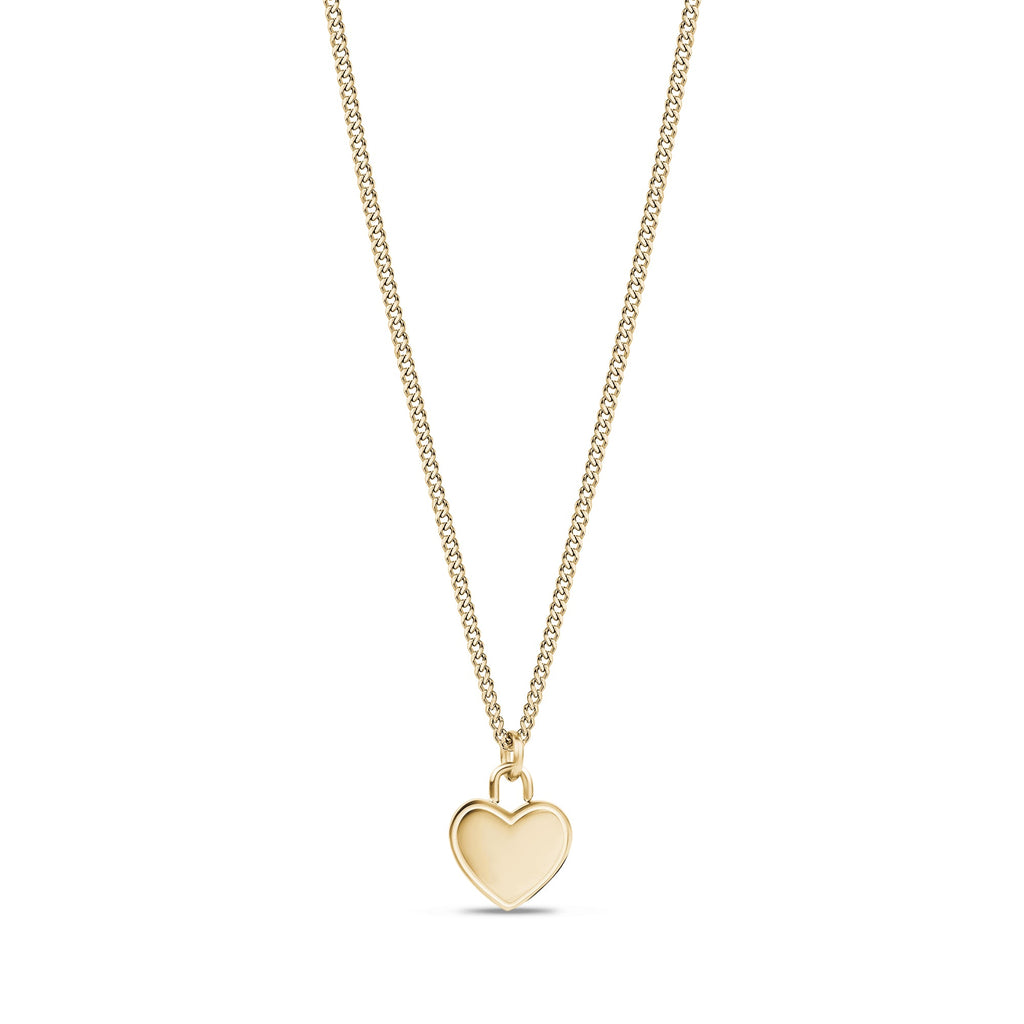 Minimal Heart Pendant