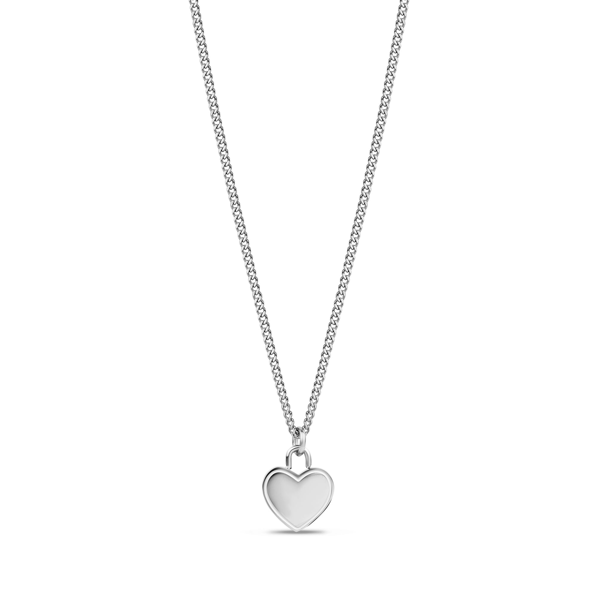Minimal Heart Pendant
