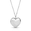XL Heart Pendant on Long Chain
