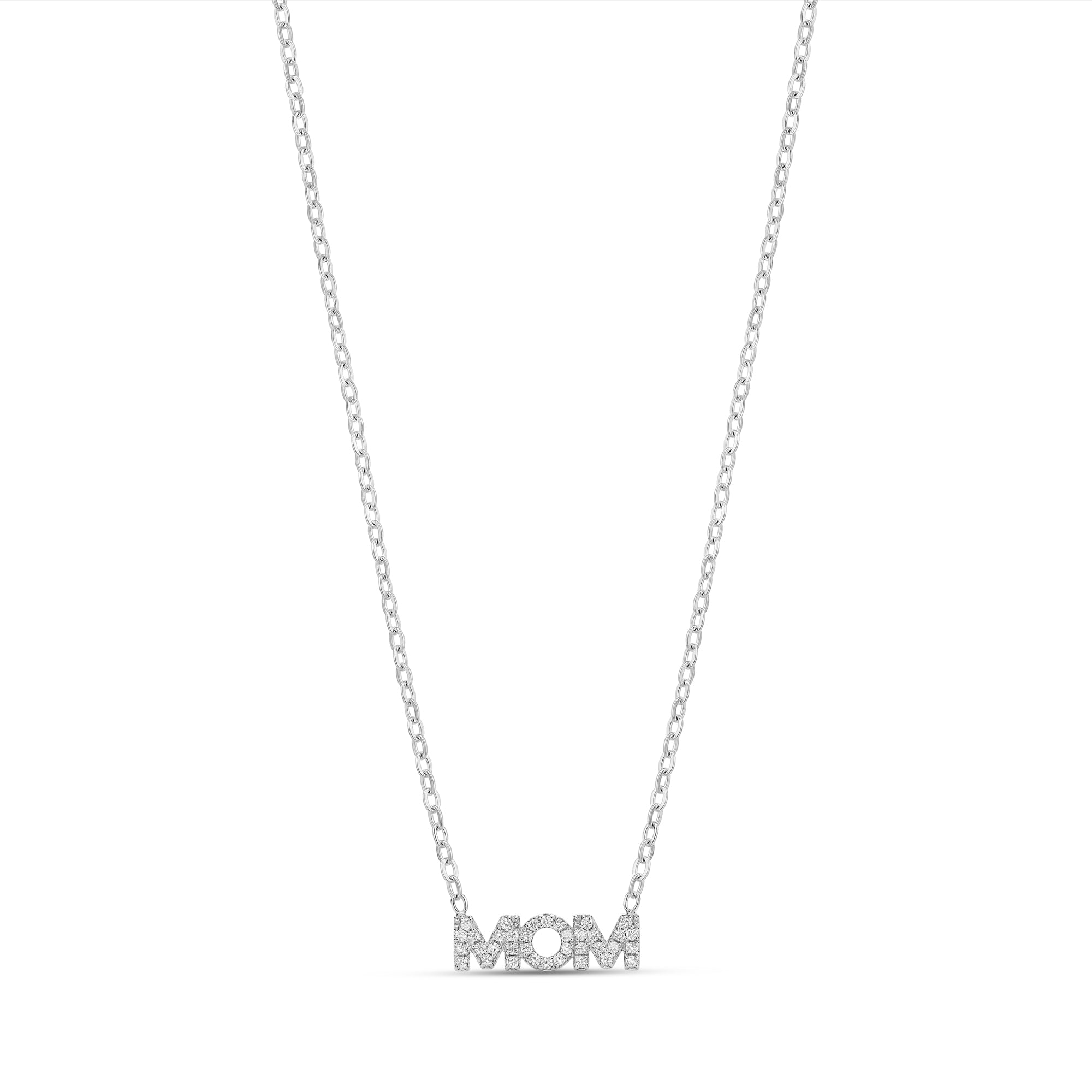 MOM Pavé Name Necklace