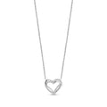 Double Heart Sparkle Necklace