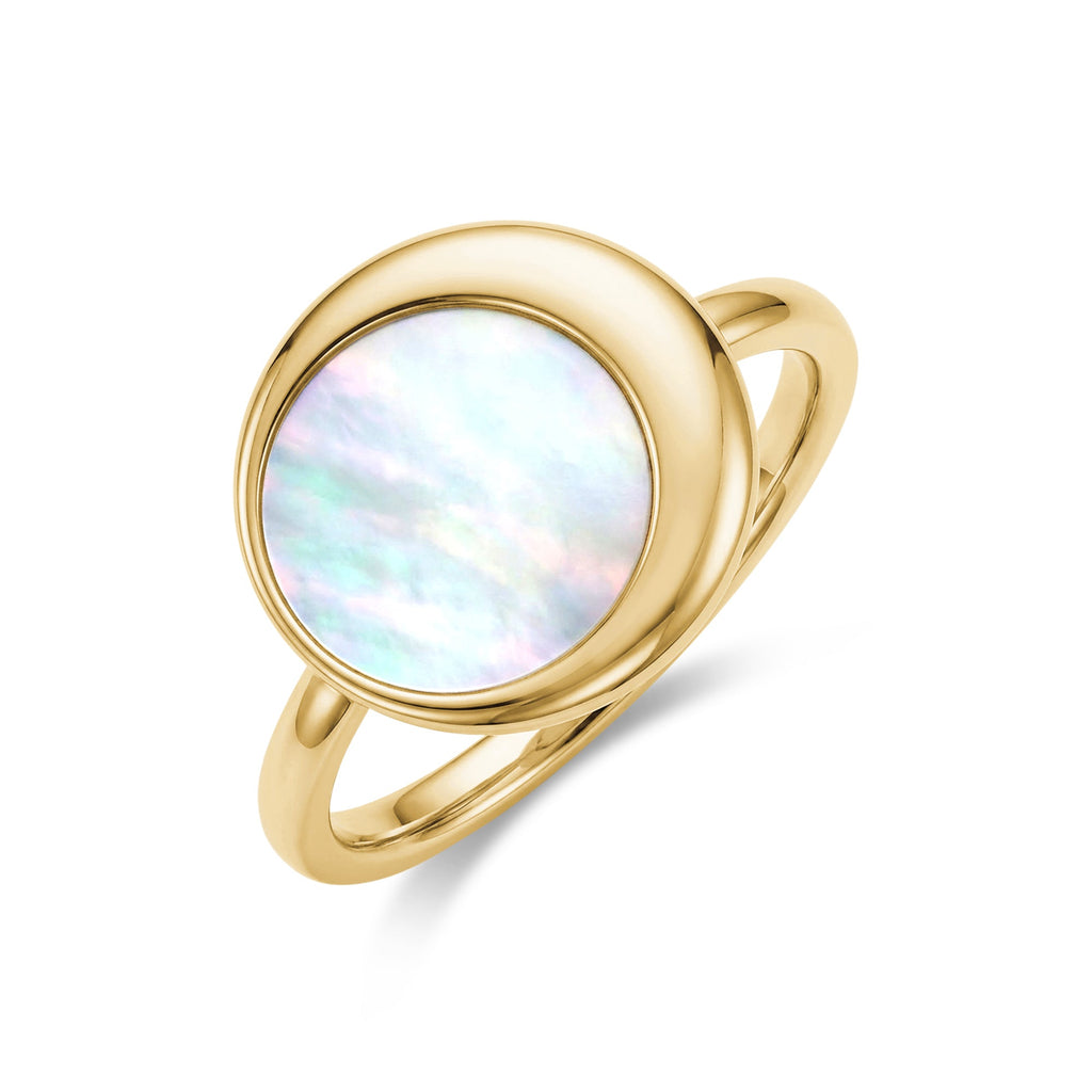 Moonlight Mother of Pearl Ring