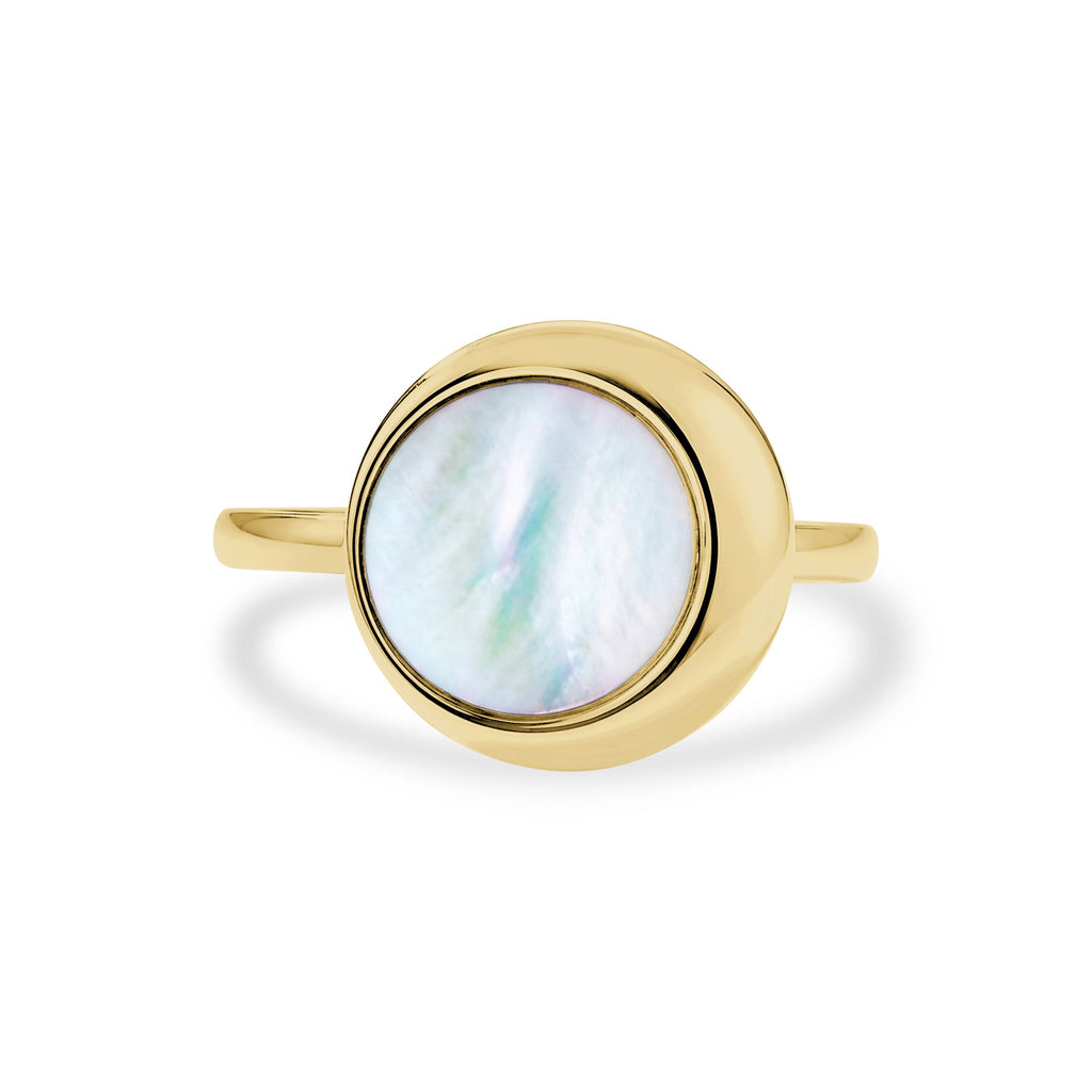 Moonlight Mother of Pearl Ring