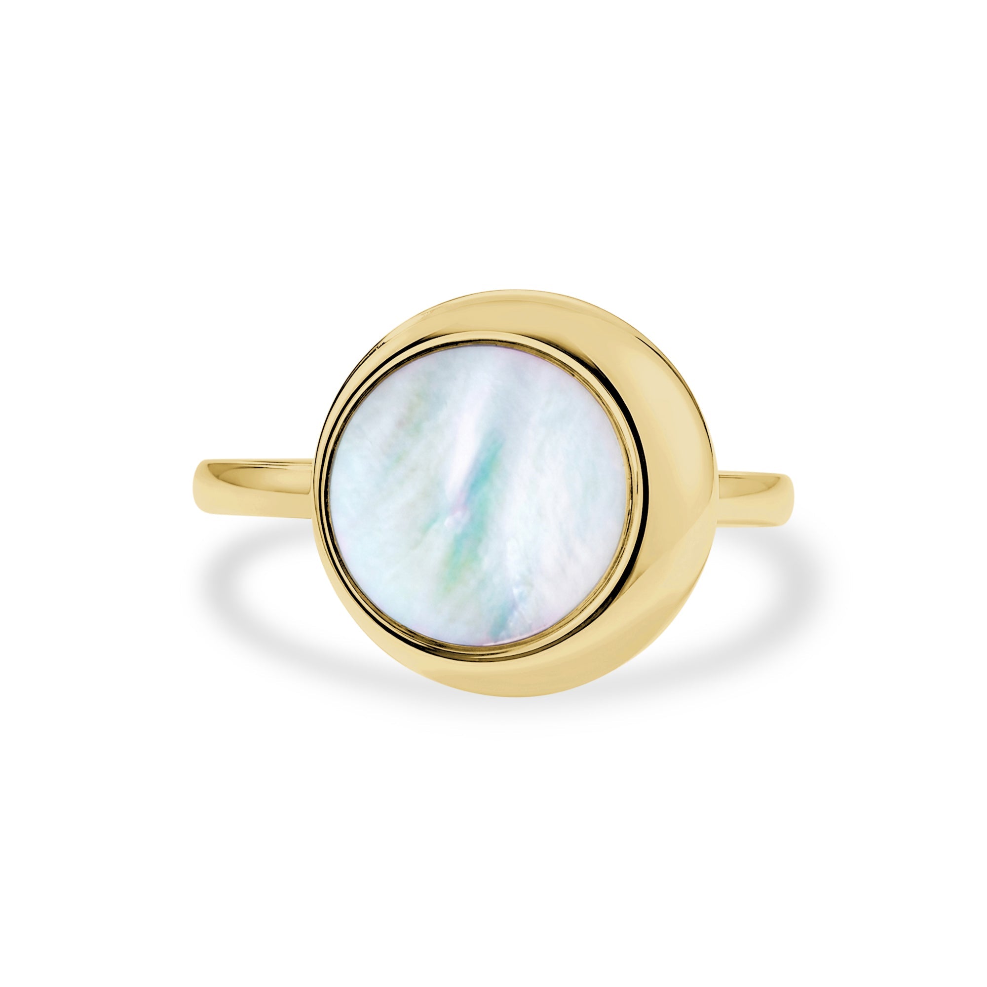 Moonlight Mother of Pearl Ring