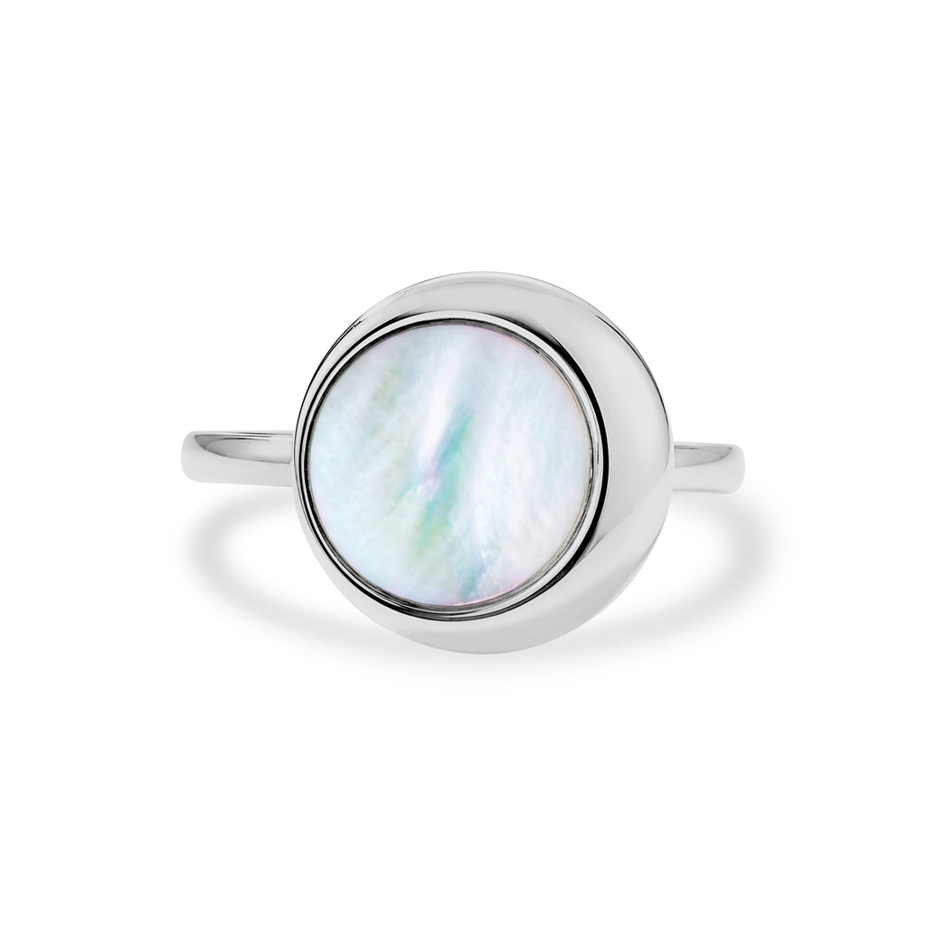 Moonlight Mother of Pearl Ring