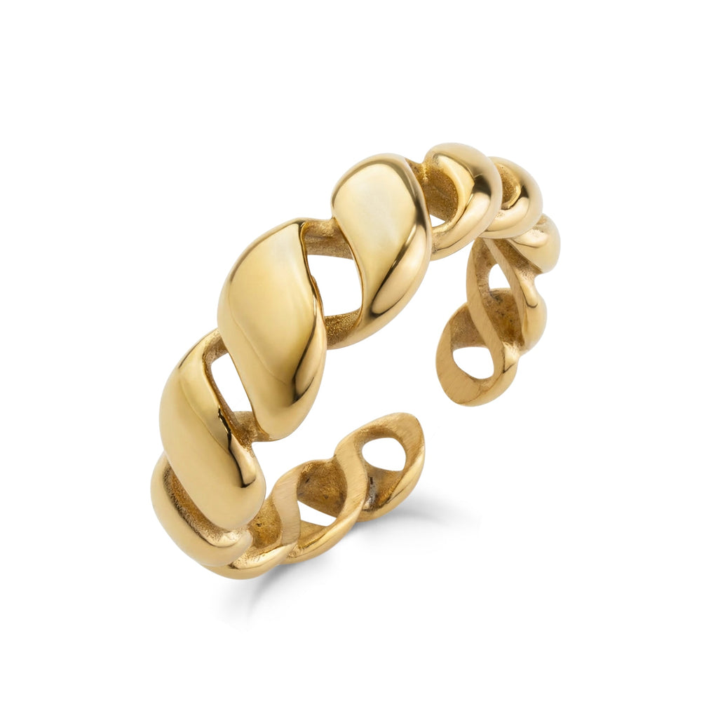 Liquid Link Open Ring
