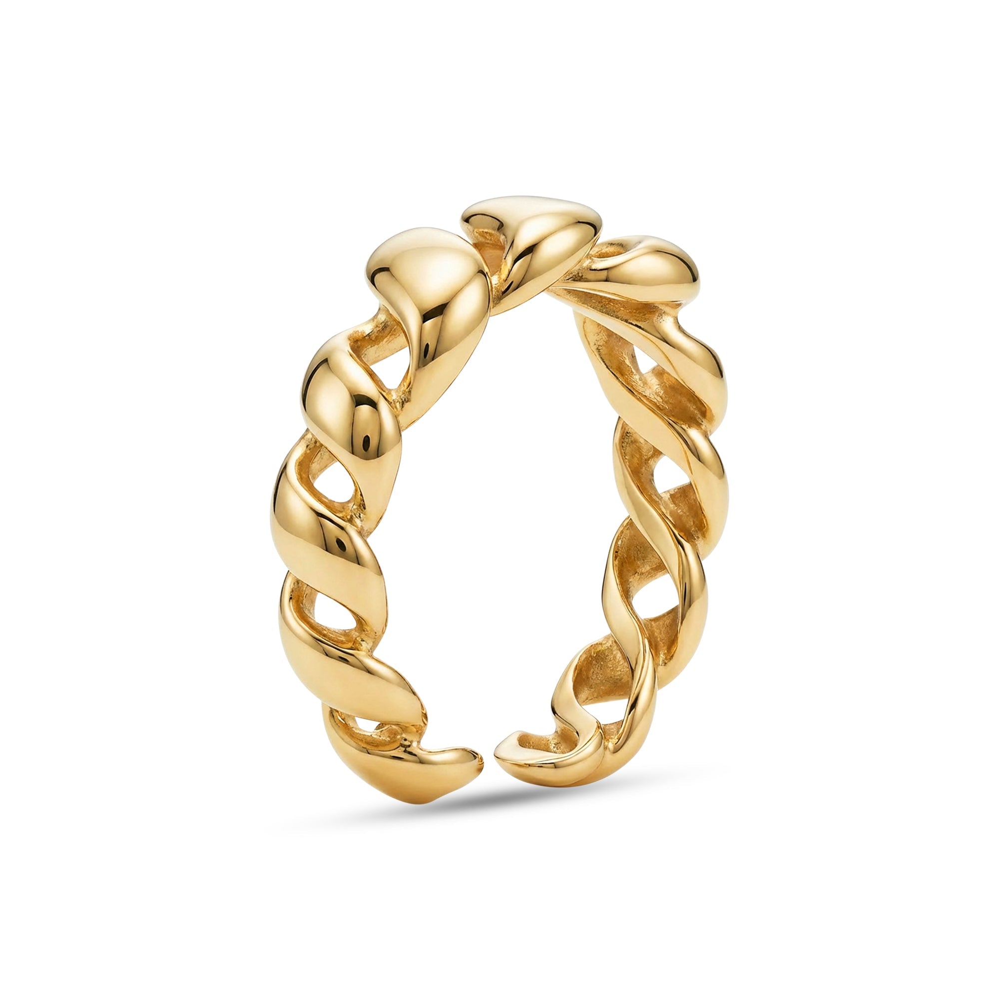 Liquid Link Open Ring