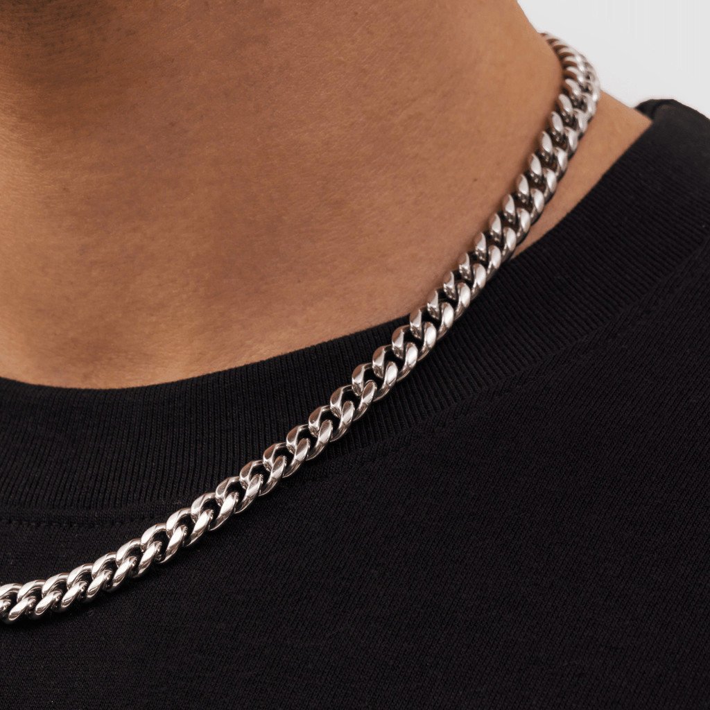 Cuban (Silver) 8mm