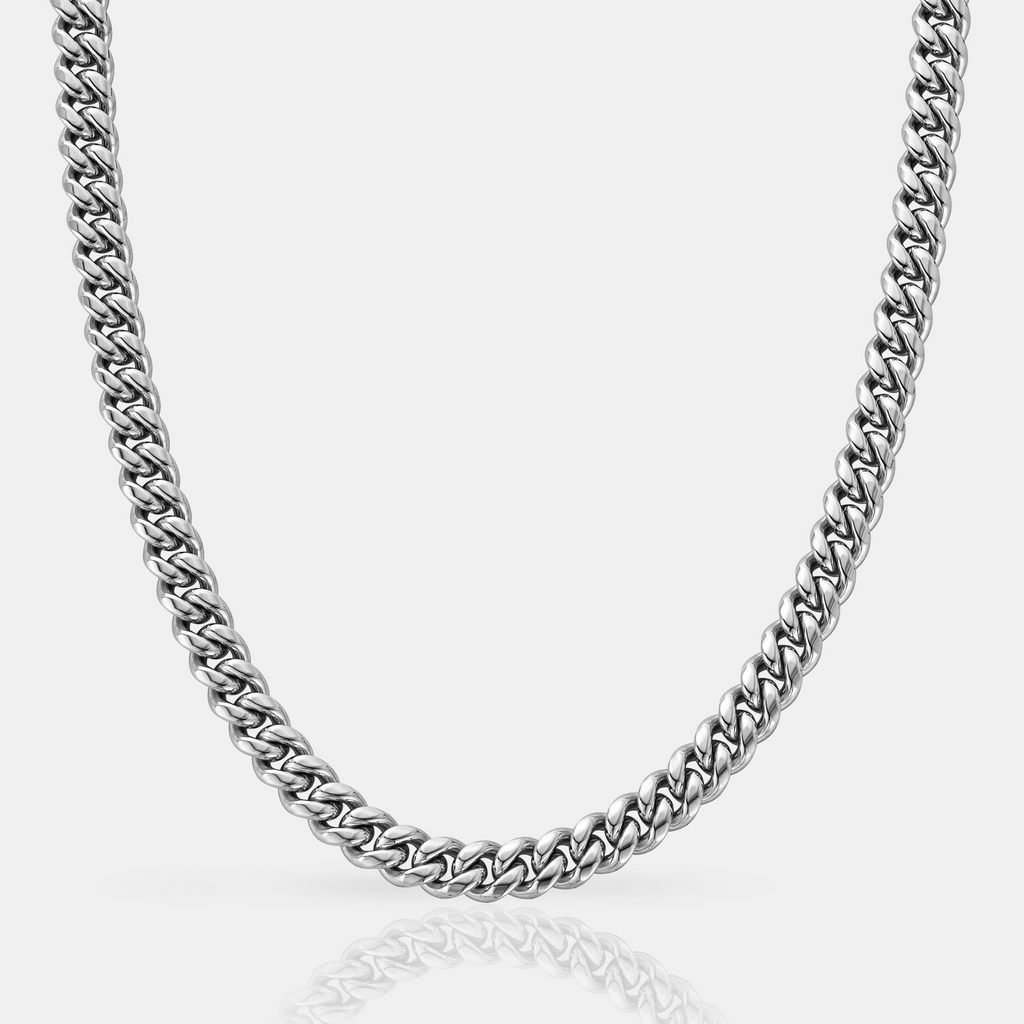 Cuban (Silver) 8mm