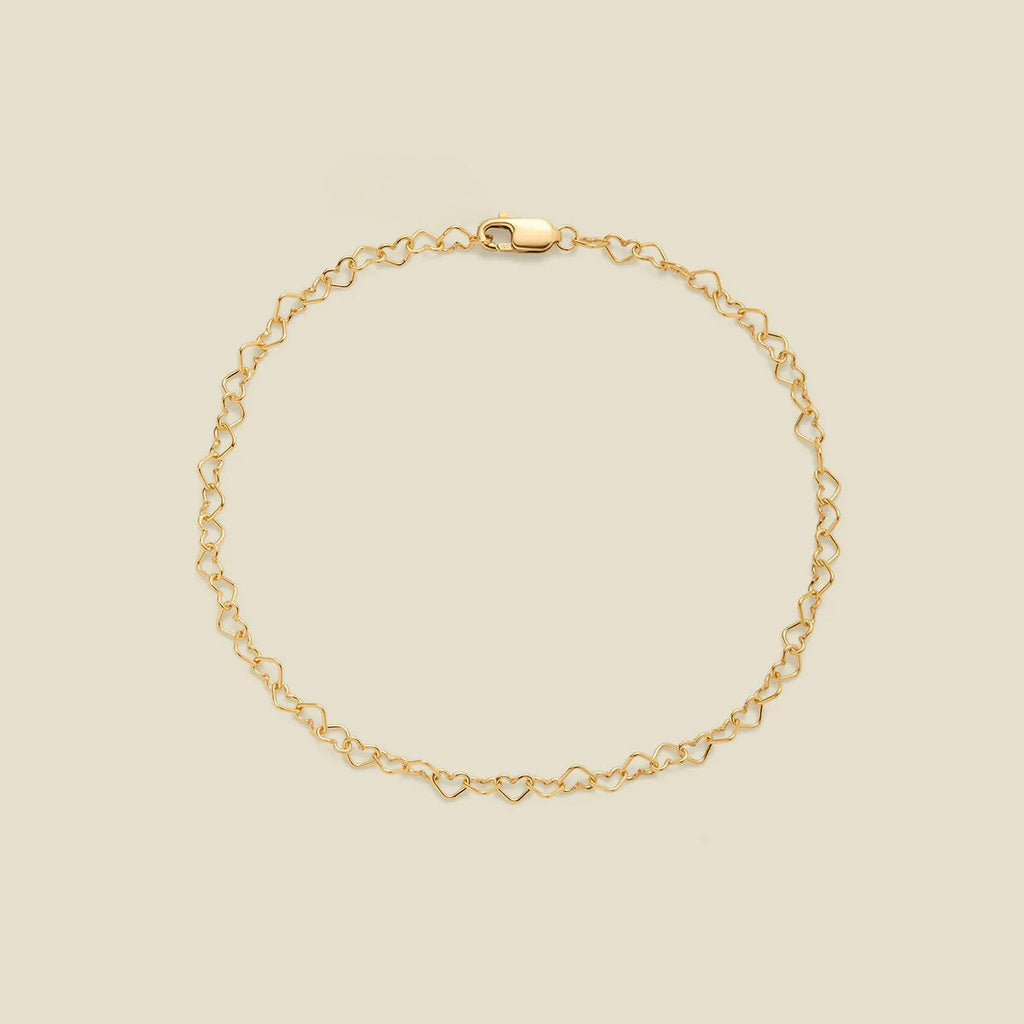 Heart Chain Bracelet