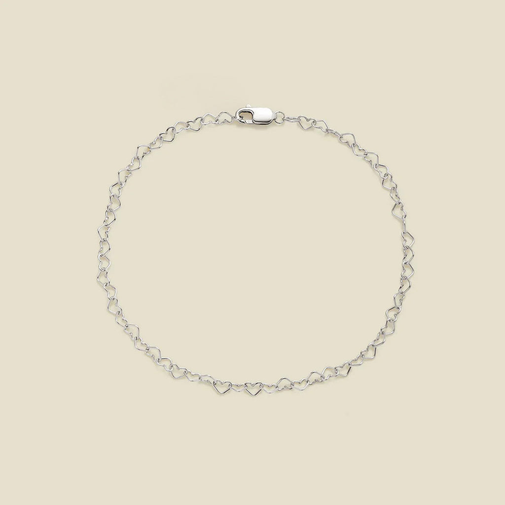 Heart Chain Bracelet