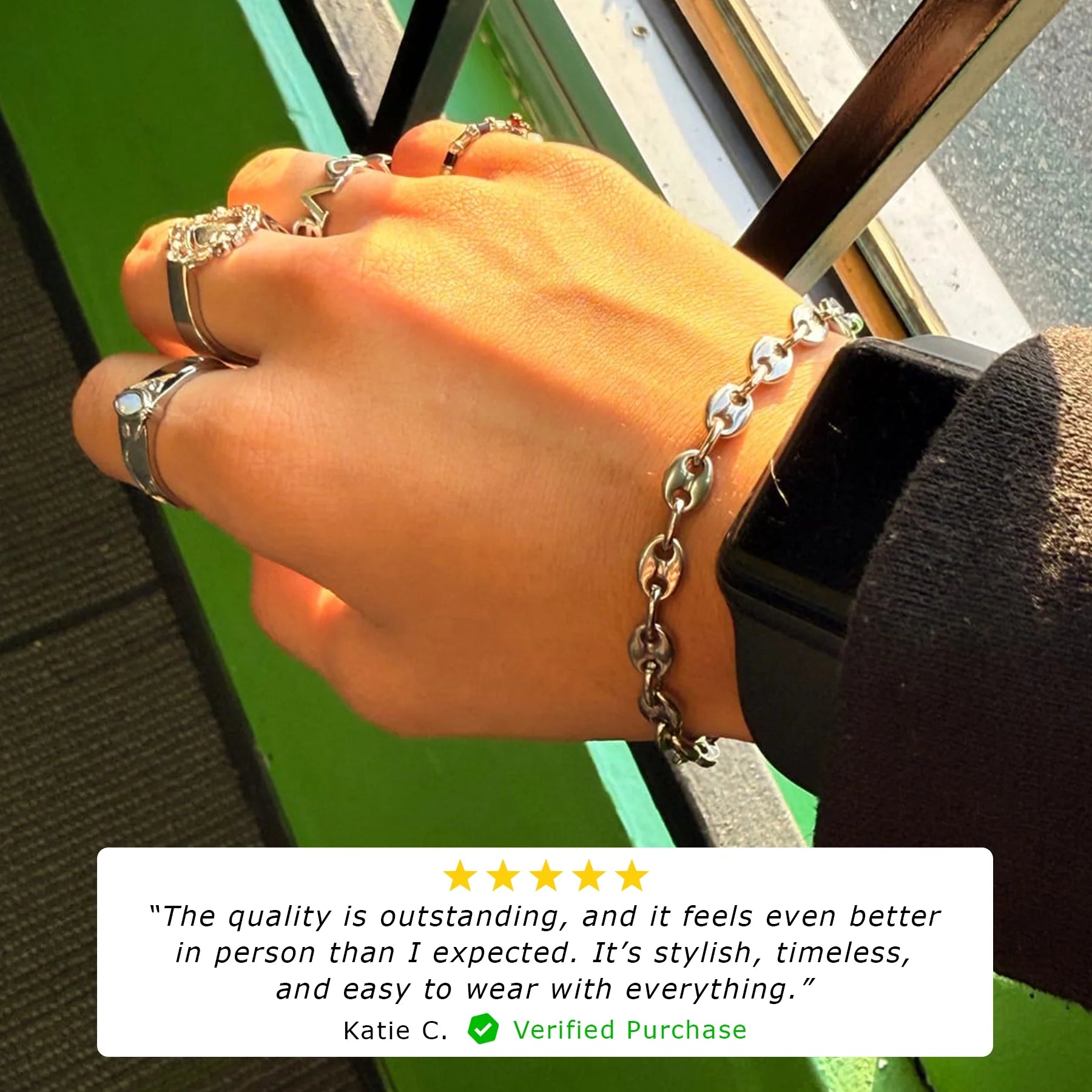 INFINITY LINK BRACELET