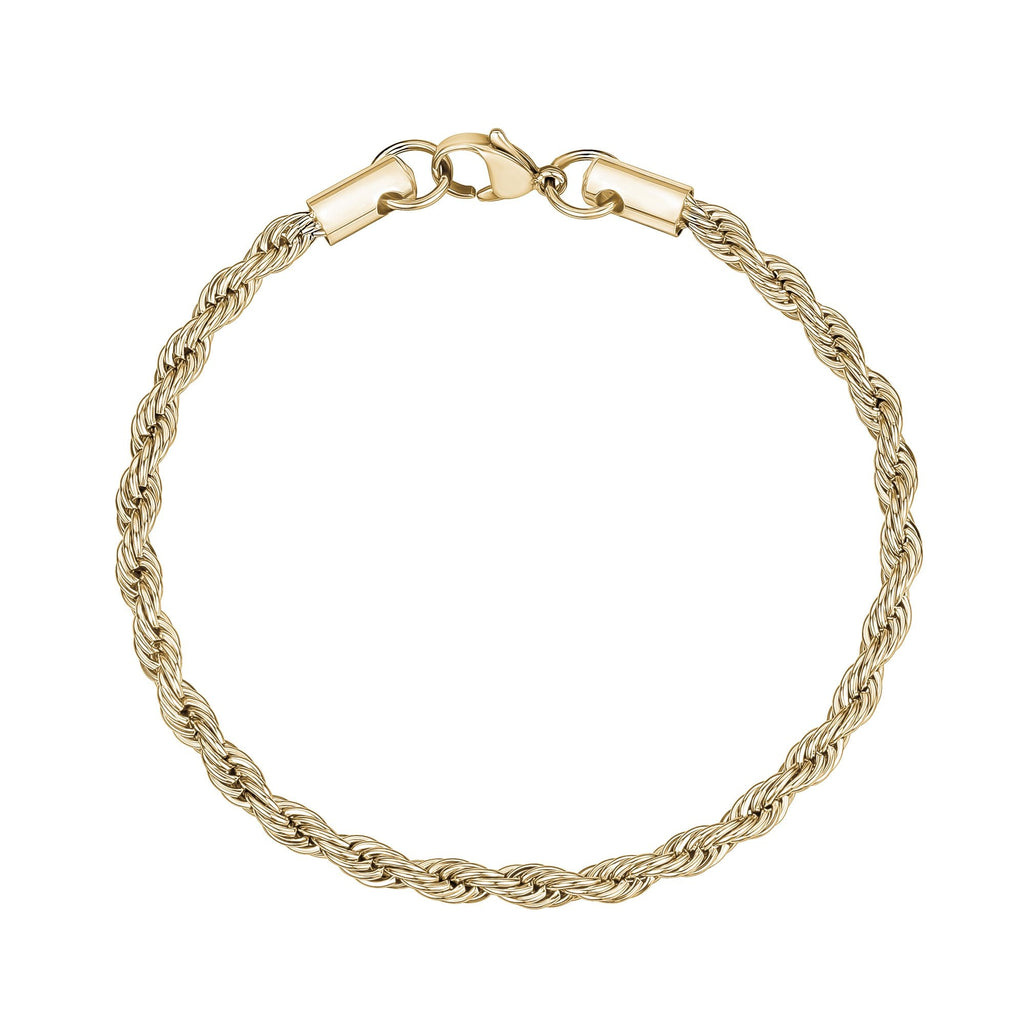 4mm Rope Chain Bracelet