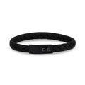 8mm Flat Leather Bracelet