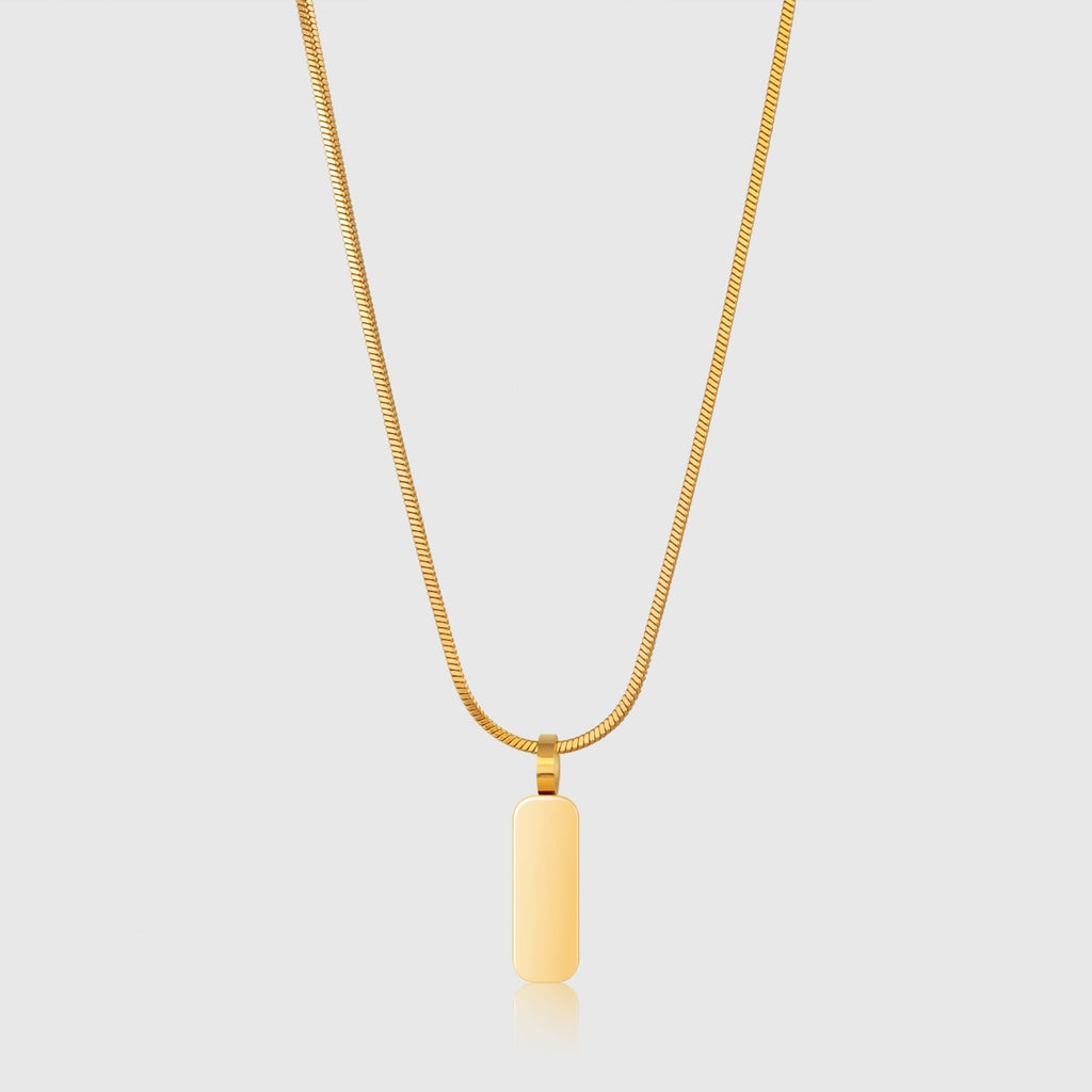 Minimal Pendant & Square Chain